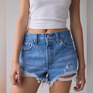 Levi's 501 Original  High Rise Denim Short Size 28